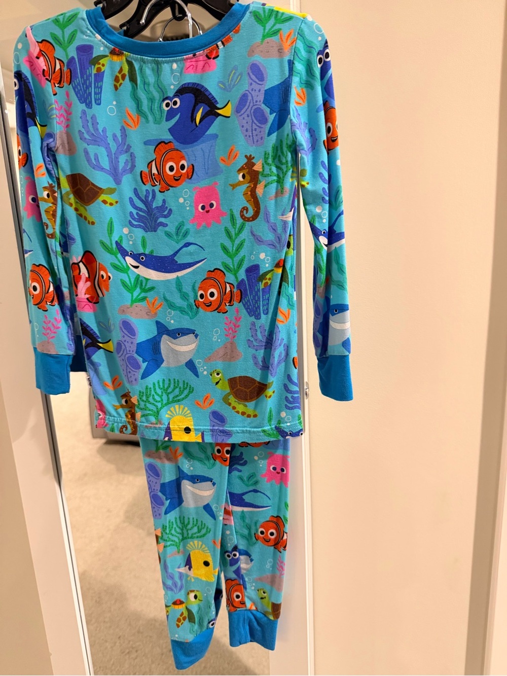 Little Sleepies Kids Nemo Blue Ocean Friends Long Sleeve Pajama Set